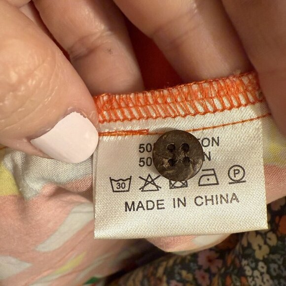 Nola Dawg Men’s Short Sleeve Button Shaved Ice Shirt Louisiana Artsy Size S - Picture 10 of 12